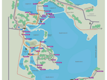 A map of Rutland Water