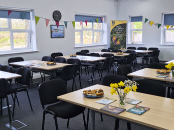 Training Room Cabaret Style Seating, Credit LRWT