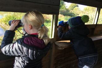 Wildlife Watch Group 2 birdwatching