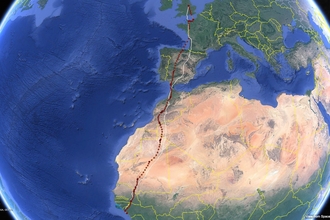 Osprey 4K Migration Route