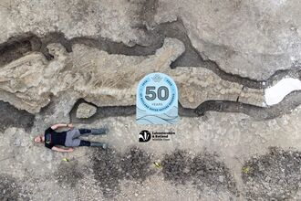 Icythyosaur with Dean Lomax