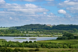 View of Rutland Water in the summer