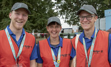 Volunteers at Birdfair