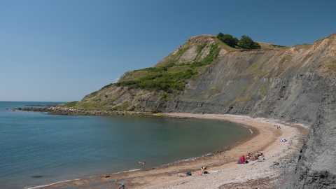 Coastal cliff
