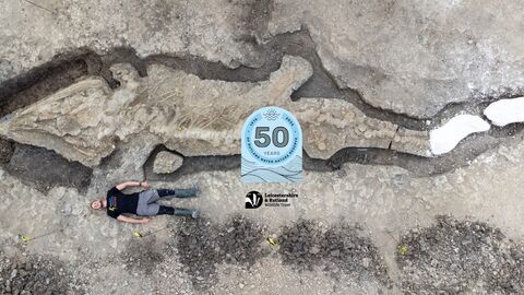 Icythyosaur with Dean Lomax