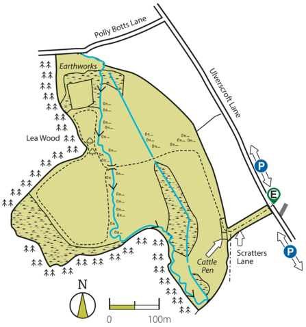Lea Meadows Map