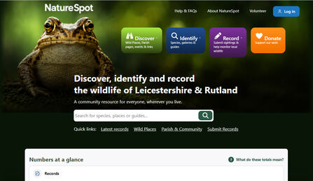 NatureSpot Website