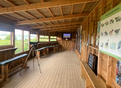 Bird Hide Near the Manton Bay Osprey Nest