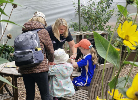 Photo of Seed Planting with children